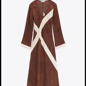 Zara abstract dress